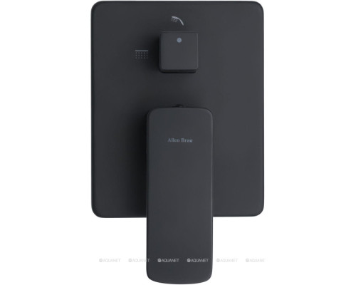 Смеситель для душа Allen Brau Infinity X2 5.21014-31 (с внутренней частью, 2 выхода) черный матовый