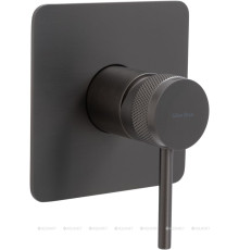 Смеситель для душа Allen Brau Priority 5.31012-MG (с внутренней частью, 1 выход) графит браш