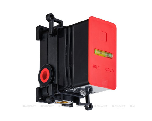 Смеситель для душа Allen Brau Priority X2 5.31011-31 (с внутренней частью, 2 выхода) черный матовый