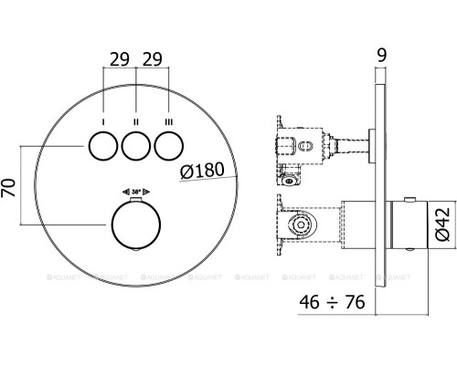 Смеситель для душа Paffoni Compact Box CPT019ST