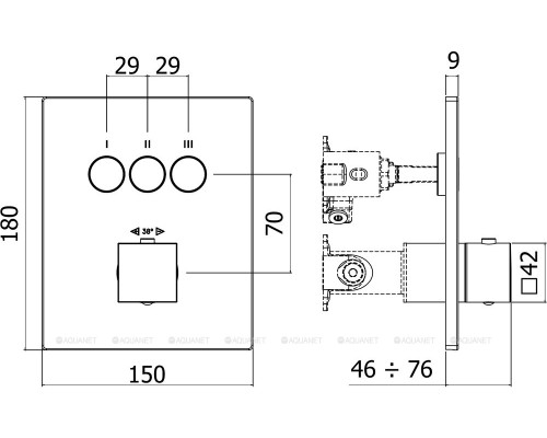 Смеситель для душа Paffoni Compact Box CPT519ST