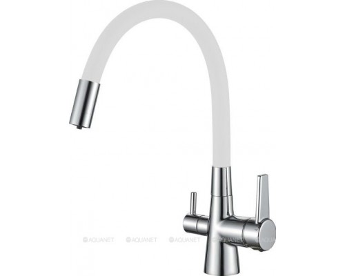 Смеситель для кухни Haiba HB76858-8 белый