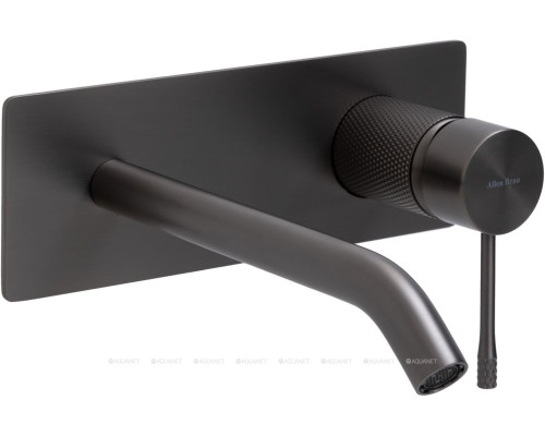 Смеситель для раковины Allen Brau Priority 4.0 5.31D03-MG (с внутренней частью) графит браш