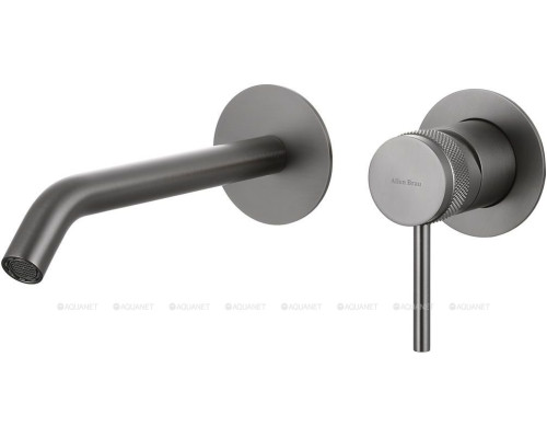 Смеситель для раковины Allen Brau Priority 5.31A03-MG (с внутренней частью) графит браш