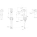 Смеситель для раковины Bravat Rhein F1429564BW-9-ENG