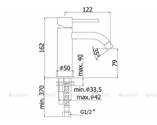 Смеситель для раковины Paffoni Light LIG071HGSP