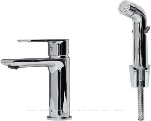 Смеситель для раковины с гигиеническим душем Haiba HB12505