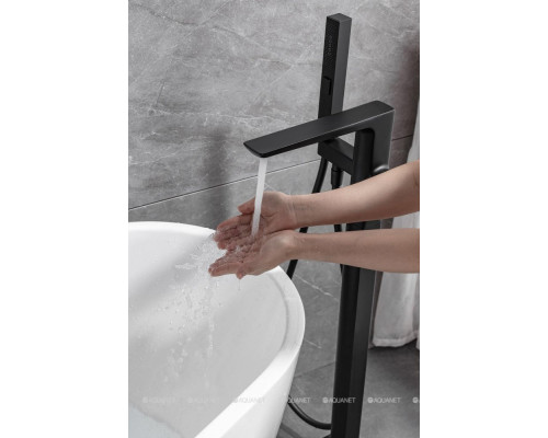 Смеситель для ванны Allen Brau Infinity 5.21009-31 (с внутренней частью) черный матовый