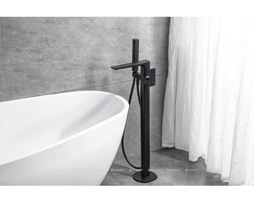 Смеситель для ванны Allen Brau Infinity 5.21009-31 (с внутренней частью) черный матовый