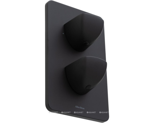 Смеситель для ванны Allen Brau Infinity 5.21216-31 (с внутренней частью, 2 выхода) черный матовый