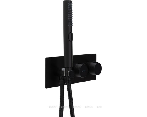 Смеситель для ванны Allen Brau Liberty 5.33009-31 (с внутренней частью, 2 хода) черный матовый