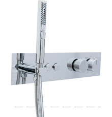 Смеситель для ванны Allen Brau Liberty 5.33010-00 (с внутренней частью, 2 хода) хром