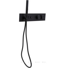 Смеситель для ванны Allen Brau Liberty 5.33010-31 (с внутренней частью, 2 хода) черный матовый