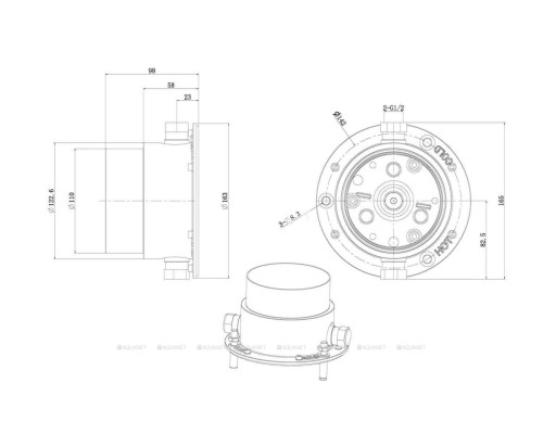 Смеситель для ванны Allen Brau Priority 5.31008-00 (с внутренней частью) хром