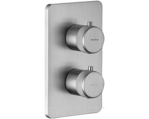 Смеситель для ванны Allen Brau Priority 5.31213-BN (с внутренней частью, 2 выхода) никель браш