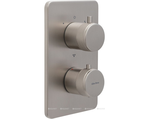 Смеситель для ванны Allen Brau Priority 5.31314-BN (с внутренней частью, 3 выхода) никель браш