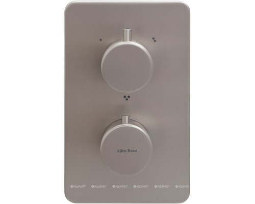 Смеситель для ванны Allen Brau Priority 5.31314-BN (с внутренней частью, 3 выхода) никель браш