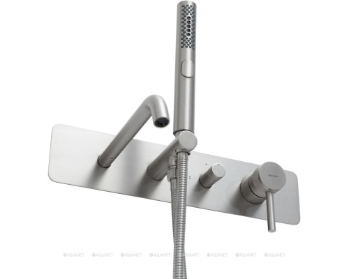 Смеситель для ванны Allen Brau Priority 5.31A06-BN (с внутренней частью) никель браш