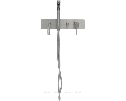 Смеситель для ванны Allen Brau Priority 5.31A06-BN (с внутренней частью) никель браш