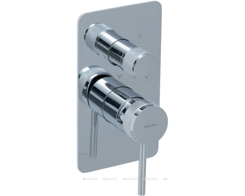 Смеситель для ванны Allen Brau Priority 5.31A11-00 (с внутренней частью, 3 выхода) хром