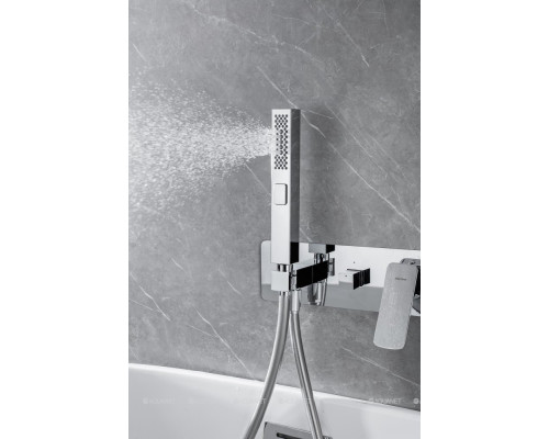 Смеситель для ванны с душем Allen Brau Infinity 5.21007-00 (с внутренней частью) хром