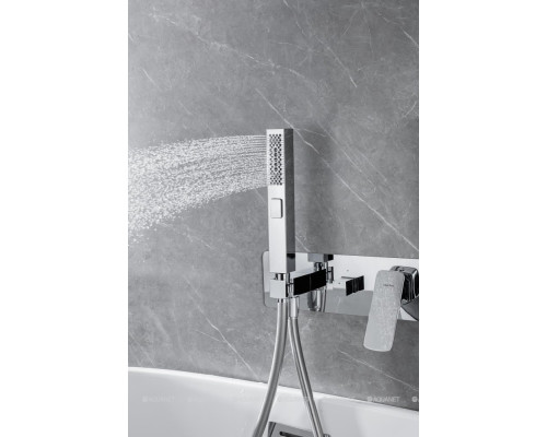 Смеситель для ванны с душем Allen Brau Infinity 5.21007-00 (с внутренней частью) хром