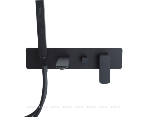 Смеситель для ванны с душем Allen Brau Infinity 5.21007-31 (с внутренней частью) черный матовый