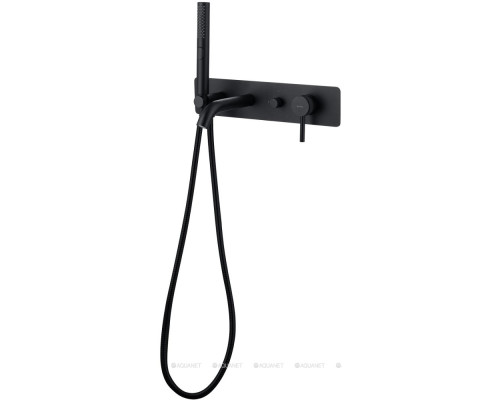 Смеситель для ванны с душем Allen Brau Priority 5.31006-31 (с внутренней частью) черный матовый