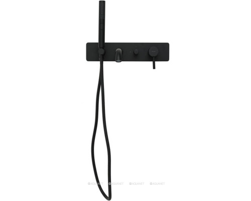 Смеситель для ванны с душем Allen Brau Priority 5.31006-31 (с внутренней частью) черный матовый