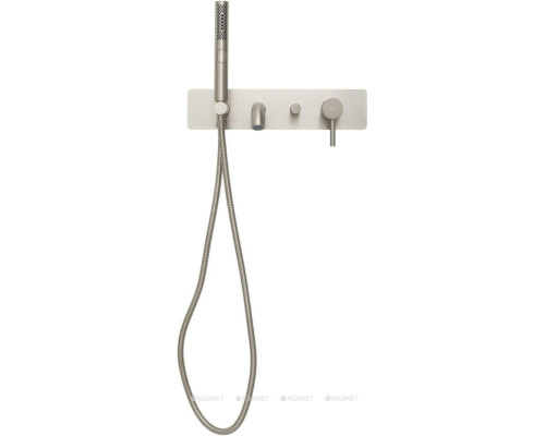 Смеситель для ванны с душем Allen Brau Priority 5.31006-BN (с внутренней частью) никель браш