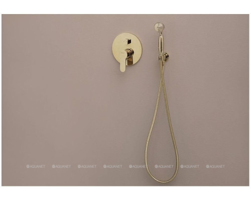 Смеситель для ванны с душем Aquanet Classic ARF5042-K(T) (с внутренней частью)