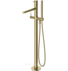 Смеситель для ванны с душем Cezares Leaf LEAF-VDP-L-SR золото