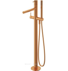 Смеситель для ванны с душем Cezares Leaf LEAF-VDP-L-SS медь