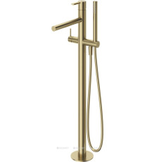 Смеситель для ванны с душем Cezares Leaf LEAF-VDP-SR золото