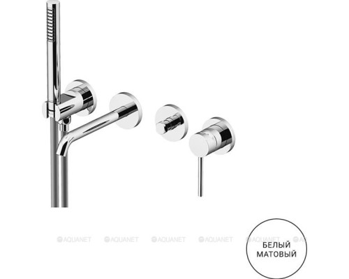 Смеситель для ванны с душем Gattoni Circle Two A0002426234 (с внутренней частью)