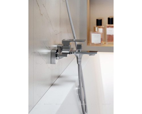 Смеситель для ванны с душем Orange Lutz M04-100cr