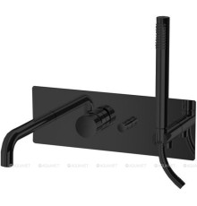 Смеситель для ванны с душем Paffoni Jo JO001NO (с внутренней частью)