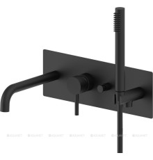 Смеситель для ванны с душем Paffoni Light LIG001NO (с внутренней частью)