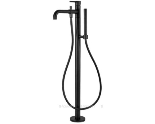 Смеситель для ванны Webert Elio EL851101560 (с внутренней частью), черный