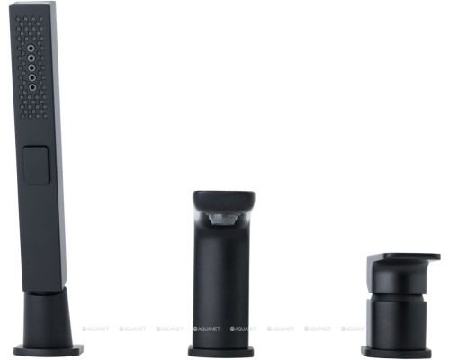 Смеситель на борт ванны Allen Brau Infinity 5.21008-31 (с внутренней частью) черный матовый