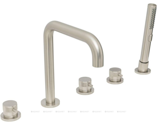 Смеситель на борт ванны Allen Brau Priority 5.31007-BN (с внутренней частью) никель браш