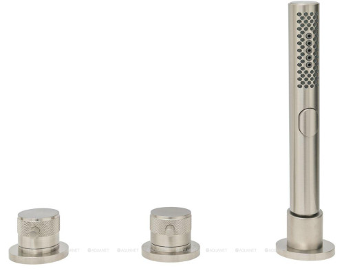 Смеситель на борт ванны Allen Brau Priority 5.31007-BN (с внутренней частью) никель браш