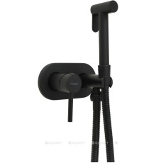 Смеситель с гигиеническим душем Allen Brau Priority 5.31005-31 (с внутренней частью) черный матовый