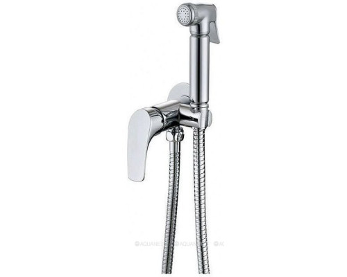 Смеситель с гигиеническим душем Aquanet Atletic AF310-52C (с внутренней частью)