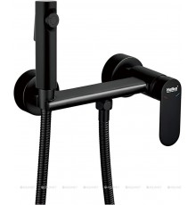 Смеситель с гигиеническим душем Haiba HB5516-7 черный