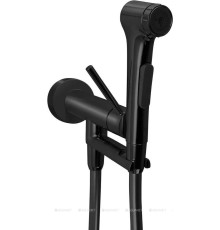 Смеситель с гигиеническим душем Jacob Delafon Elate 2.0 E28317-BL черный матовый