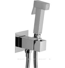 Смеситель с гигиеническим душем Paffoni Tweet Square ZDUP112CR (с внутренней частью)