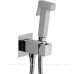 Смеситель с гигиеническим душем Paffoni Tweet Square ZDUP112CR (с внутренней частью)