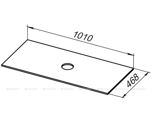 Столешница Allen Brau Fantasy 100 1.11010.B бежевый
