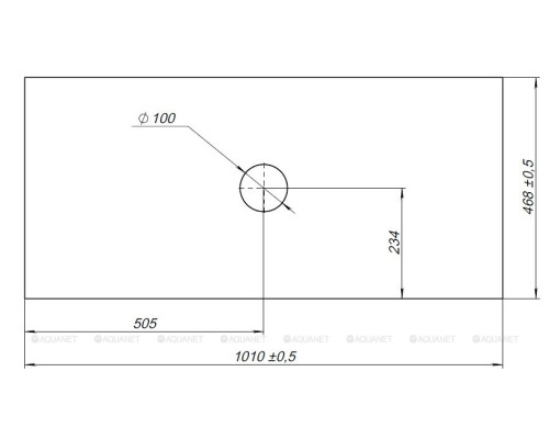 Столешница Allen Brau Fantasy 100 1.11010.GR-S графит структ